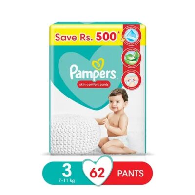 Buy Pampers All round Protection Pants, Medium size baby diapers (7-12kg)  76 Count, Anti Rash diapers, Lotion with Aloe Vera Online at Best Prices in  India - JioMart.