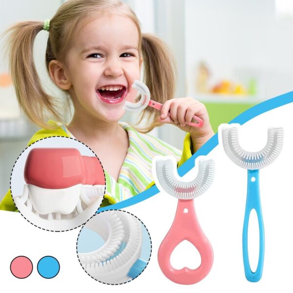 U Style Brush for Kids and Toddlers - Image 2