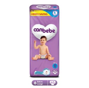 Canbebe Diapers Size 6 (40 Pieces) [16kg+]