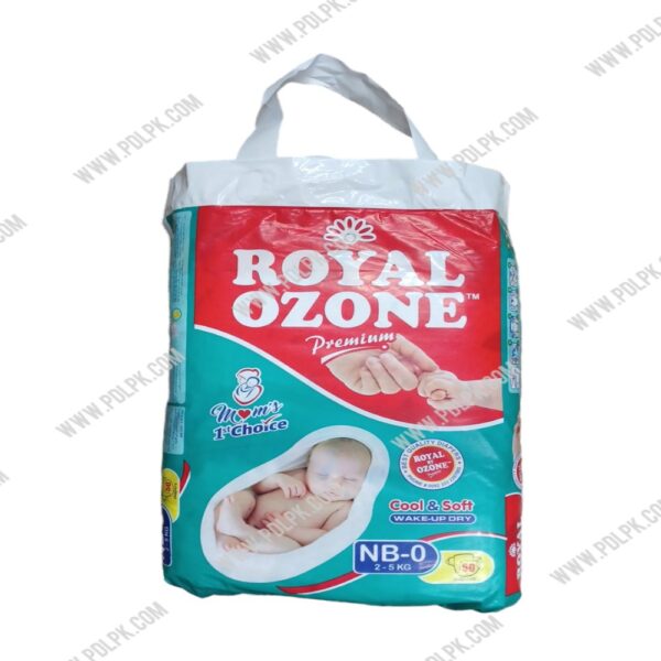 Royal Diapers New Born (2-5kg) 50 Pieces Pack