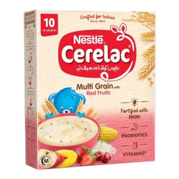 Cerelac Multi Grain Red Fruits 175g (from 10 months)