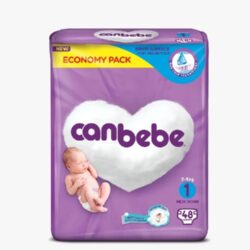 Canbebe Diapers Size 1  [New born] 2-5kg (48 Pieces)