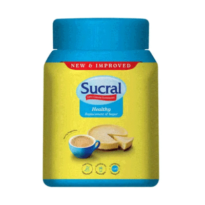Sucral Powder Jar, 100% Natural, Zero Sugar, 400g
